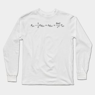 Einstein Field Equations Long Sleeve T-Shirt